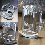 Rear Caliper Bracket + Rotor Guard