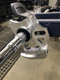 Rear Caliper Bracket + Rotor Guard